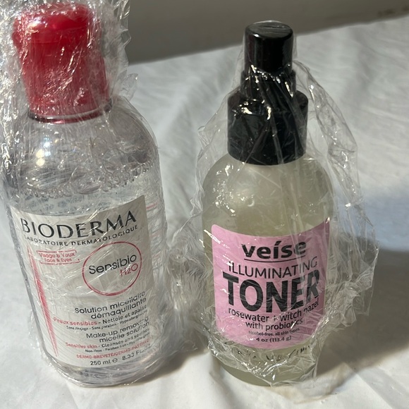 Bioderma Accessories - Bioderma Make-up remover (Sensiblo H2o) & Veise toner new